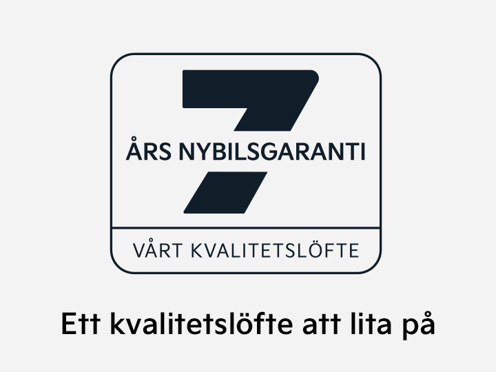 7 års nybilsgaranti