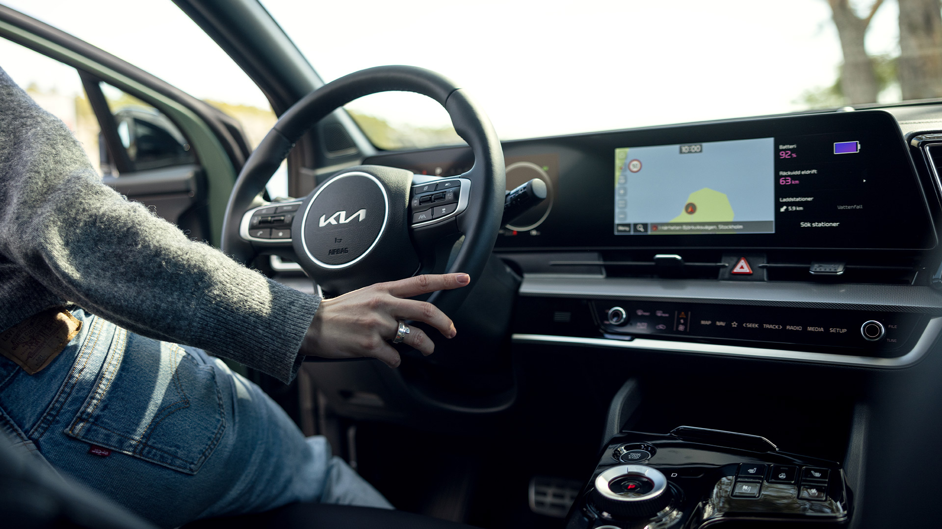 Kia bil navigation